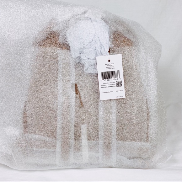 NWT Kate Spade Medium Leila Backpack-Gingerbread - Picture 7 of 8